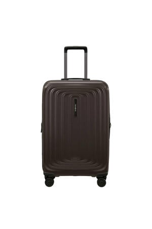trolley 2Wander 69 cm. Expandable donkerbruin