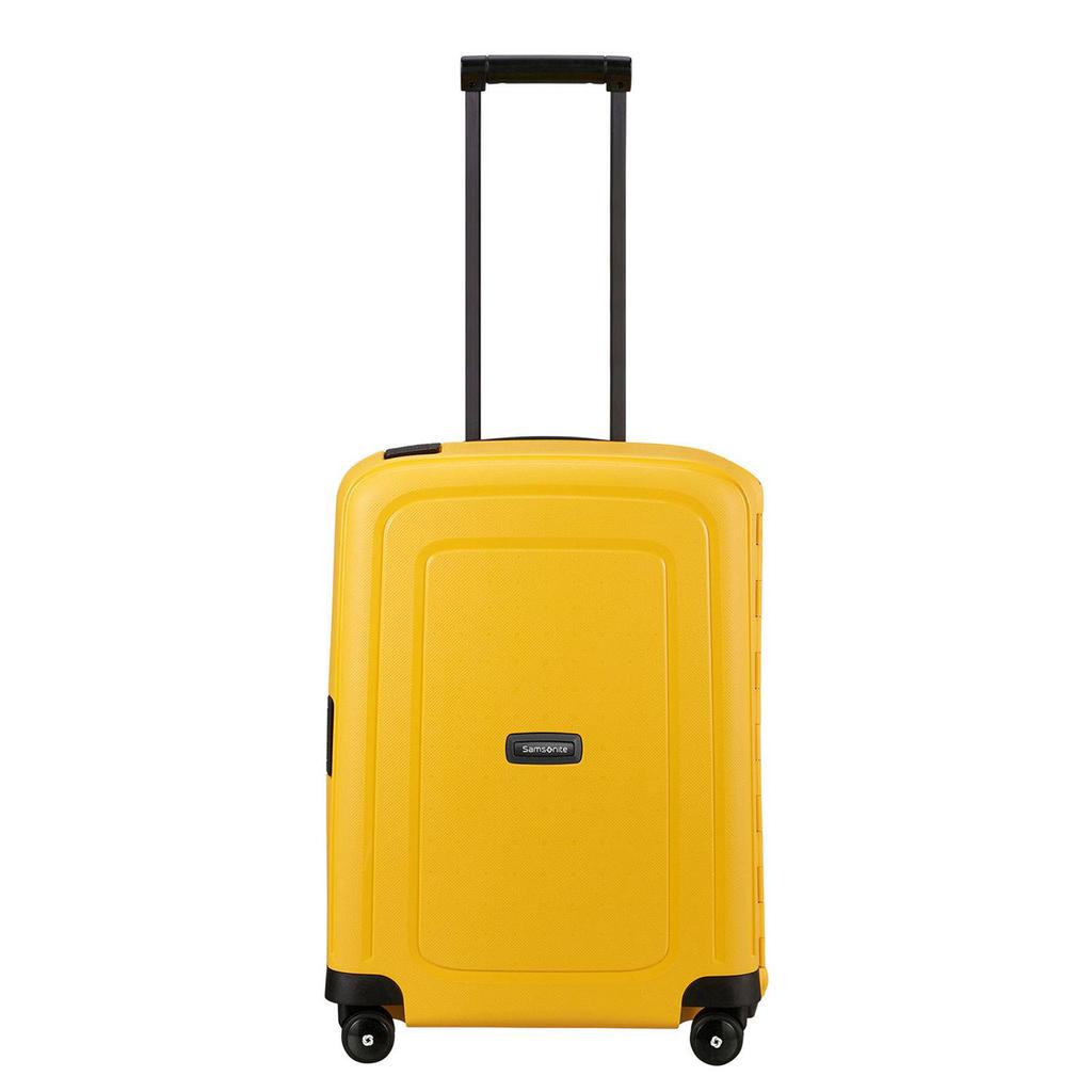 Samsonite trolley S'Cure 55 cm. geel