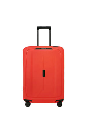 koffer roodtrolley Essens 69 cm. rood