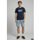 JJ REBEL regular T-shirt donkerblauw