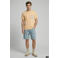 JJ REBEL regular T-shirt met backprint oranje