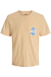 thumbnail: JJ REBEL regular T-shirt met backprint oranje