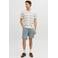 JJ REBEL relaxed fit denim short - blauw