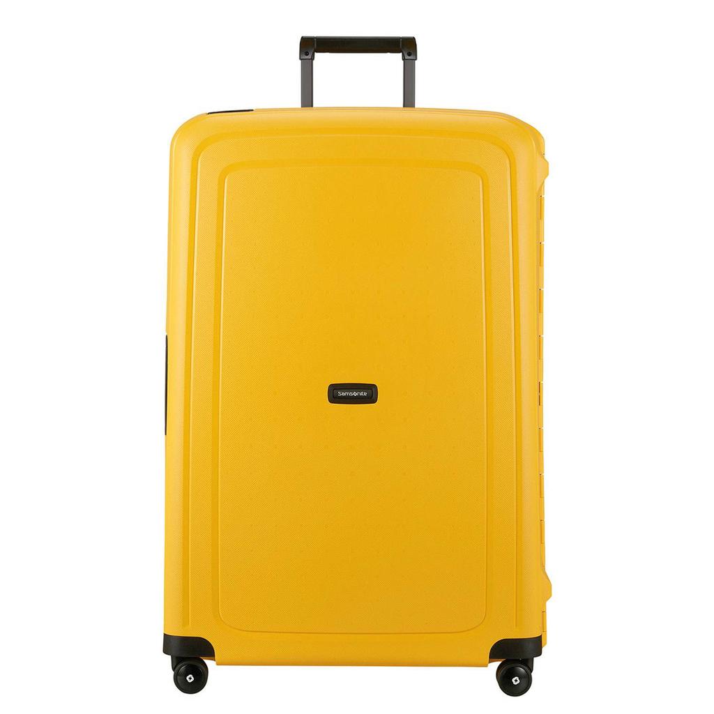 Samsonite trolley S'Cure 81 cm. geel