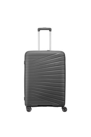 trolley The Vibe 65 cm. Expandable donkergrijs