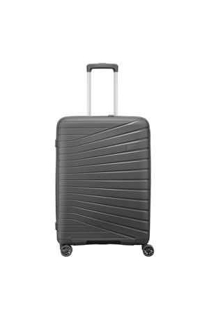trolley The Vibe 65 cm. Expandable donkergrijs