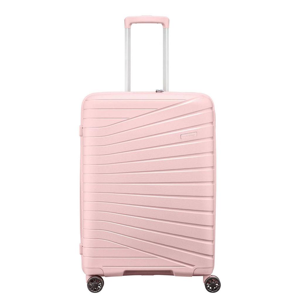 Travelbags trolley The Vibe 65 cm. Expandable lichtroze