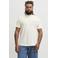 JACK & JONES PLUS SIZE regular fit T-shirt met backprint - antiek wit