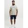 JACK & JONES PLUS SIZE regular fit T-shirt met print - groen