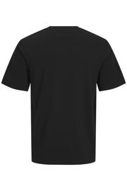 thumbnail: JACK & JONES PLUS SIZE regular fit T-shirt met print - zwart