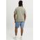JACK & JONES PLUS SIZE regular fit T-shirt met print - groen