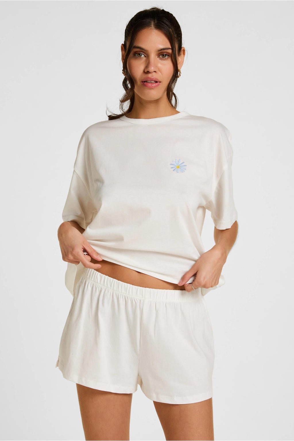 Hunkemöller shortama wit