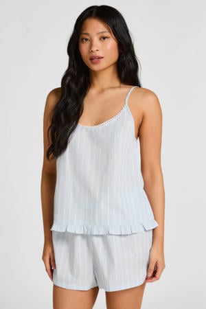 pyjamashort lichtblauw