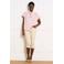 LOLALIZA skinny regular waist capri beige