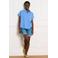 LOLALIZA slim regular waist short medium blue denim
