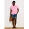 LOLALIZA slim regular waist short dark blue denim