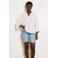LOLALIZA slim regular waist short light blue denim