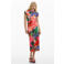 Desigual gebloemde zomerjurk roze