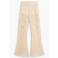 Desigual gehaakte flared broek - beige