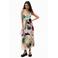 Desigual midi zomerjurk met print - meerkleurig
