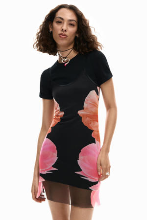 Desigual Dames Vest_Reims Casual Jurk, Meerkleurig, L