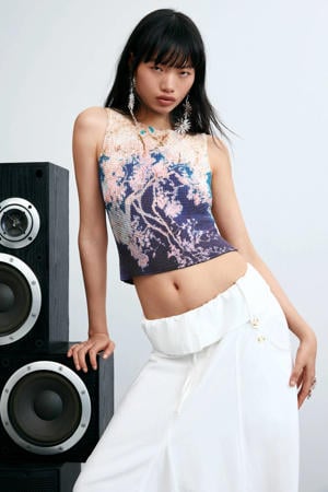 top met print - meerkleurig