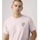 Levi's regular T-shirt met backprint lichtroze