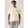 Levi's relaxed T-shirt met backprint lichtgeel