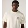 Levi's relaxed T-shirt met backprint ecru
