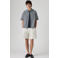 Levi's linnen regular fit casual short - beige