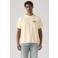 Levi's regular T-shirt met backprint lichtgeel