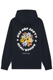 thumbnail: Lyle & Scott hoodie met backprint donkerblauw