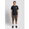 Lyle & Scott regular T-shirt met backprint donkerblauw