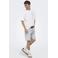 ONLY & SONS straight leg denim short - lichtblauw