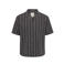 ONLY & SONS relaxed gestreept casual overhemd bruin