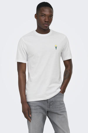 regular T-shirt wit