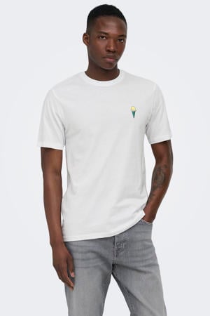 regular T-shirt wit