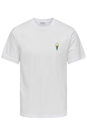 thumbnail: ONLY & SONS regular T-shirt wit