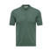 ONLY & SONS regular polo gebreid groen