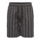 ONLY & SONS ONSCRUZ gestreepte casual short bruin