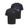 ONLY & SONS relaxed T-shirt met backprint zwart