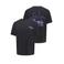 ONLY & SONS relaxed T-shirt met backprint zwart