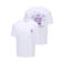 ONLY & SONS relaxed T-shirt met backprint wit