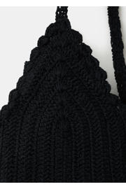 thumbnail: MANGO TEEN maxi jurk gebreid zwart