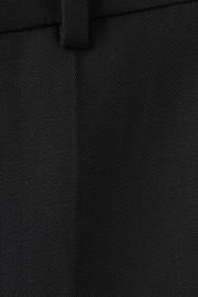 thumbnail: Mango straight regular waist pantalon zwart