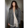 Mango oversized blazer grijs