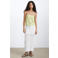 MANGO TEEN mouwloze top geel