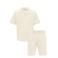 ONLY & SONS regular casual overhemd met short ecru