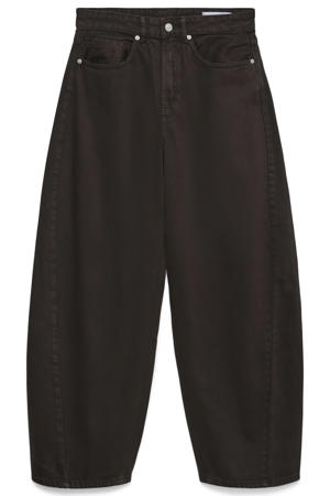 Vmczoe Mr Barrel Colored Jeans Cur barrel jeans Plus Size - donkerbruin