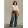 VERO MODA CURVE regular fit blousetop met ruches Plus Size - ecru